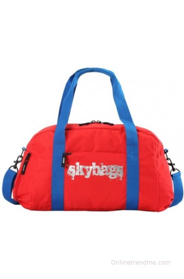 Skybags Grip Fitness Small Travel Bag - Medium(Red)